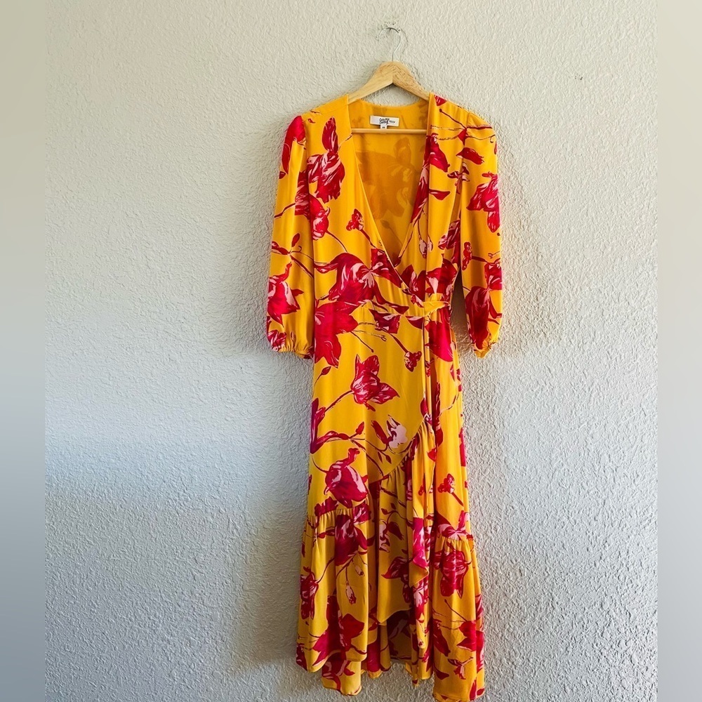 Eleanor Wrap Dress by Color Me Courtney